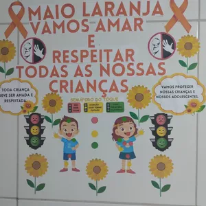 Imagem de capa para o Ebook Painel Maio Laranja 🧡