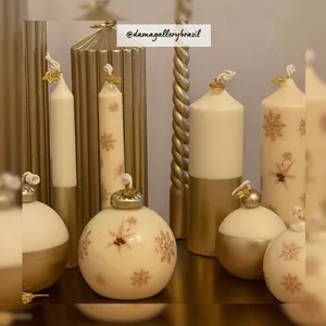 Imagem de capa para o Curso online ESPECIAL DE NATAL: VELA PORCELANA E VELA METALIZADA