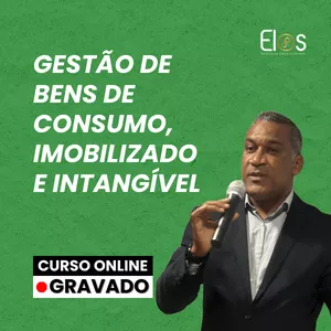 Imagem de capa para o Curso online Gestão de Bens de Consumo, Imobilizado e Intangível