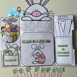 Imagem de capa para o Ebook LAPBOOK PÁSCOA