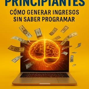Imagen de portada para Ebook IA para principiantes. Cómo generar ingresos sin saber programar