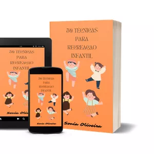 Imagem de capa para o Ebook 50 TÉCNICAS PARA RECREAÇÃO INFANTIL