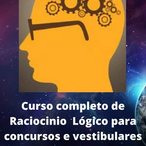 Imagem do curso Curso completo em ebook de raciocínio lógico