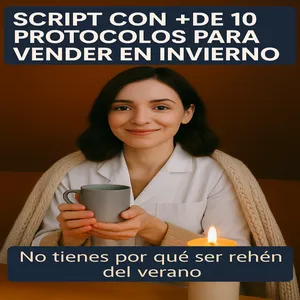 Imagen de portada para Curso online Script con + de 10 protocolos para vender en invierno: No tienes por qué ser rehén del verano