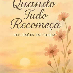 Imagem de capa para o Ebook "Entre Ruínas e Flores: Poesias para Recomeçar" 