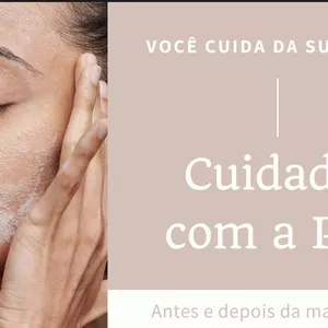 Imagem de capa para o Ebook Como cuidar da Pele