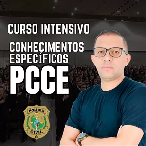 Imagem de capa para o Curso online Curso ONLINE | INTENSIVO - Conhecimentos Específicos PCCE | 300 EXERCÍCIOS COMENTADOS