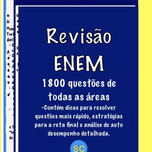 Imagem de capa para o Ebook Super Revisão ENEM 