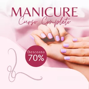 Curso Curso de Manicure e Pedicure + Certificado Profissional