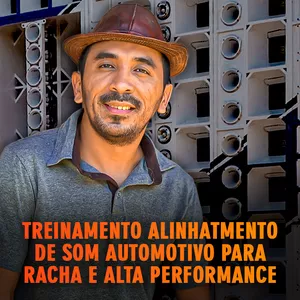 Imagem de capa para o Curso online Curso Online: Alinhamento de Som Automotivo, Elétrica Racha de Som: 100% Prático