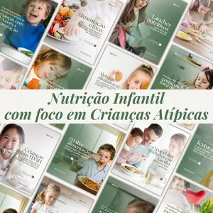 Imagem de capa para o Curso online Kit de Conteúdos para Nutricionista com foco em Crianças Atípicas