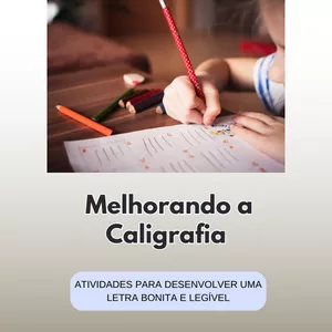 Imagem de capa para o Ebook Melhorando a Caligrafia: Um Guia Passo a Passo para Uma Escrita Bonita e Legível