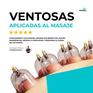 Imagen de portada para Curso online Curso de Ventosas / Cupping Aplicadas al Masaje con Sergio Miranda