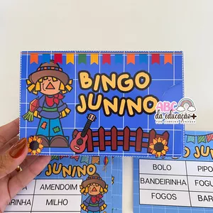Imagem de capa para o Ebook BINGO JUNINO