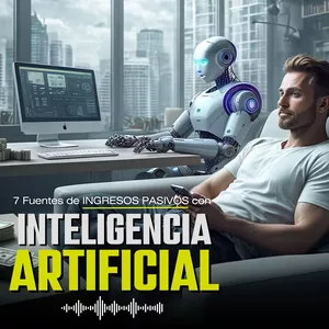 Imagen de portada para Curso online AUDIOBOOK 7 fuentes de ingresos pasivos con IA
