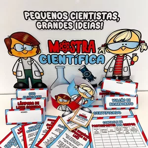 Imagem de capa para o Ebook Kit Mostra Científica
