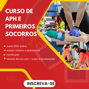 Imagem de capa para o Curso online Curso de APH e Primeiros Socorros- Aprenda a salvar vidas!