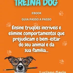 Imagem de capa para o Ebook Ensine Truques Incríveis Para o Seu Cãozinho - Ebook TreinaDOG