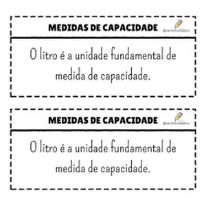 Imagem de capa para o Ebook Medidas de Capacidade
