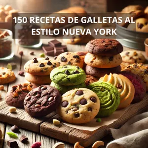 Imagen de portada para Curso online 150 Recetas de Galletas al Estilo Nueva York