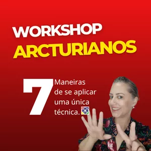 Imagem de capa para o Curso online WORKSHOP ARCTURIANOS 7 maneiras de se aplicar uma única técnica