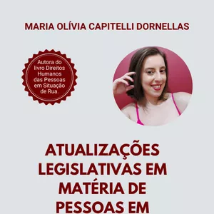 Imagem de capa para o Ebook Atualizações legislativas em matéria de pessoas em situação de rua