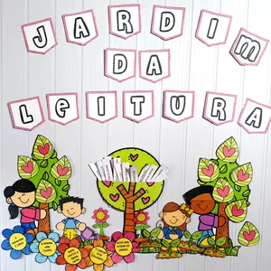 Imagem de capa para o Ebook JARDIM DA LEITURA