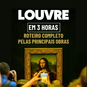Imagem de capa para o Ebook Roteiro do Louvre
