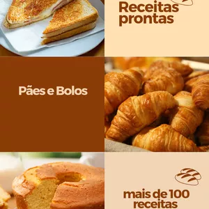 Imagem de capa para o Curso online Pães e Bolos 