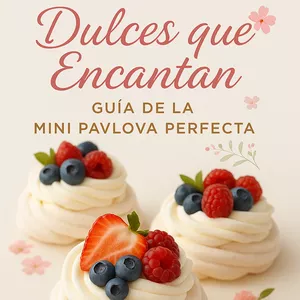 Imagen de portada para Ebook Dulces que Encantan – Guía de la Mini Pavlova Perfecta