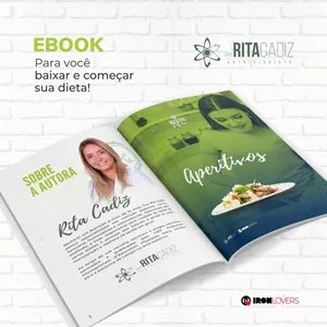 Imagem de capa para o Ebook Receitas Fit com Qualidade Nutricional