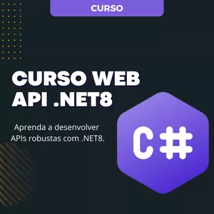 Imagem de capa para o Curso online Curso WEB API  .NET 8