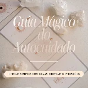 Imagem de capa para o Ebook Guia Mágico do Autocuidado