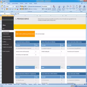 Imagem de capa para o Ebook Planilha Excel Diagrama de Ishikawa