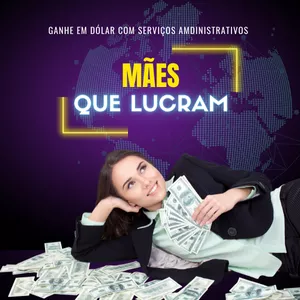 Imagem de capa para o Ebook Mães que Lucram!