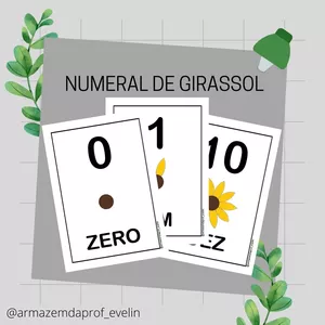 Imagem de capa para o Ebook Numeral de Girassol