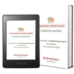Imagem de capa para o Ebook Dialogando Administração - Caderno de Questões