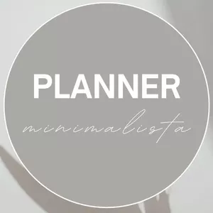 Imagem de capa para o Ebook Planner Minimalista