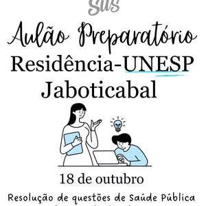 Imagem de capa para o Curso online Aulão Preparatório - UNESP Jaboticabal