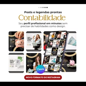 Imagem do curso CANVA PACK CONTABILIDADE