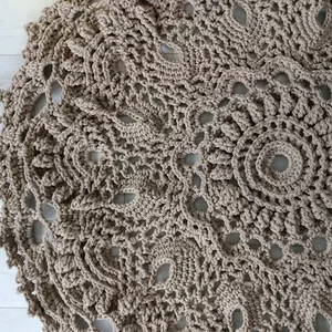 Imagem de capa para o Ebook Decoração Artesanal: Crochê em Barbante para Todos os Ambientes