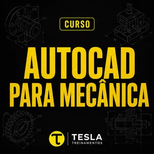 Imagem do curso Curso de AutoCAD para Mecânica