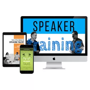 Cover image for Online course Professional Speaker Training
