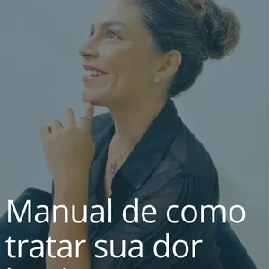 Imagem de capa para o Ebook Manual de como tratar sua dor lombar em casa! 