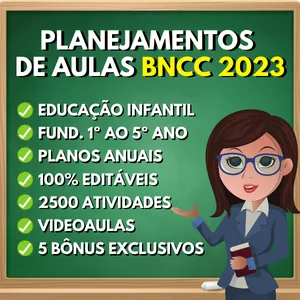 Curso Planejamentos de aulas - BNCC 2023