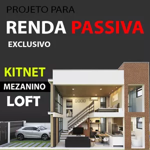 Imagem de capa para o Ebook RENDA PASSIVA COM KITNET 