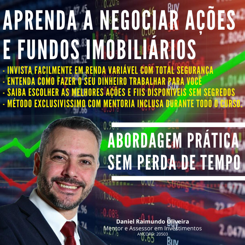 Imagem do curso Aprenda a Negociar Ações e Fundos Imobiliários na prática e sem perda de tempo!
