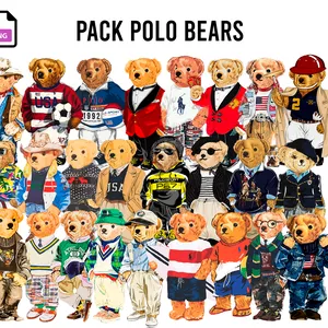 Imagen de portada para Curso online PACK Polo Bear x26 FORMATO PNG