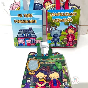Imagem de capa para o Ebook Kit Sacolas de Historias