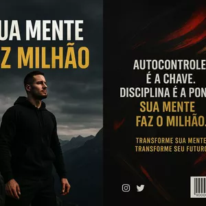 Imagem de capa para o Ebook Destravando sua mente em poucas paginas